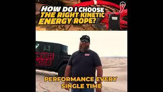 How Do I Pick The Right Kinetic Energy Rope?