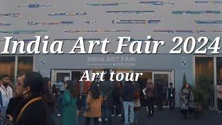 India Art Fair 2024 art tour !!!!!