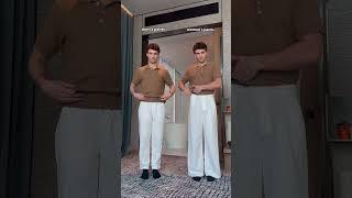 Men’s or women’s pants?  Which style do you like more? #shorts #fashion
