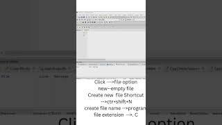 create a new file in codeblock application/sample c program#programminginc #learning #beginners