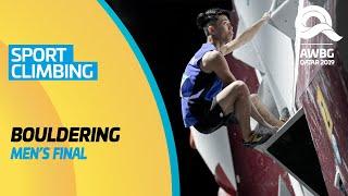 Sport Climbing - Men's Bouldering Final | ANOC World Beach Games Qatar 2019 | Full Length