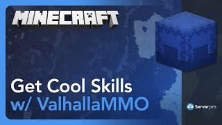 Skyrim Skills in Minecraft (ValhallaMMO Plugin) - Minecraft Java