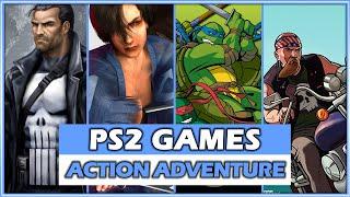 TOP 40 BEST ACTION ADVENTURE GAMES TO PLAY ON PS2 || BEST PS2 GAMES