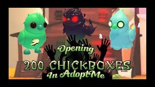 Making the NEW MEGA STORK & Opening 200 CHICK BOXES in Adopt Me!!