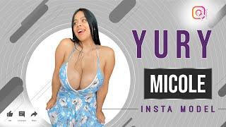 Yury Micole | The Colombian Plus-Size Fashion Model | Body Positivity Instagram Star Bio & info