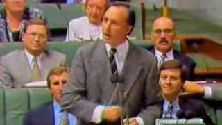 Paul Keating Vs. John Howard - Censure Motion Reply