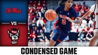 Ole Miss vs. NC State Condensed Game | 2024-25 ACC Women's Basketball