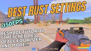 RUST 2024 PVP SETTINGS (HIGH FPS, STRETCHED RESOLUTION, AND MORE) (DONT USE REHSADE)