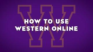 How to Use Western Online