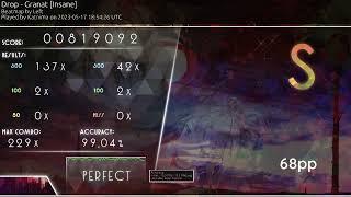 [osu!] Drop - Granat【Insane】