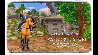 ALLA PLATSER: hästar & kistor (tisdag 4/6) - CAMP WESTERN // Star stable