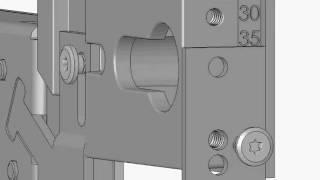 ABLOY Electric Lock EL404 backsets