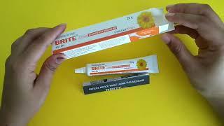 English Review of Brite Cream for Depigmentation : ClickOnCare