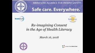 Re-imagining Consent in the Age of Health Literacy