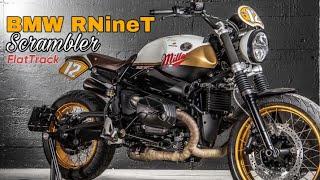 BMW RnineT SCRAMBLER “Miller 12” FlatTrack by VTR Customs