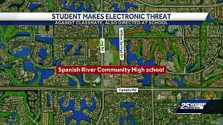 HS Student makes threat