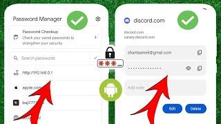 Как просмотреть сохраненные пароли на телефоне Android (2024 г.|Просмотр сохраненных паролей Android