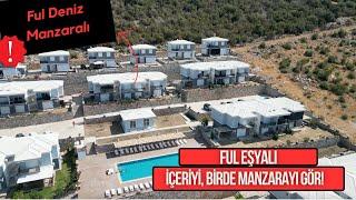 Akbük'te 2 tane Satılık Ful Deniz Manzaralı Ful Eşyalı 2 artı 1 Apartman Fırsatı