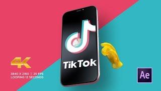 TikTok Promo , AFTER EFFECTS TEMPLAT  PROJECT for AE CC 2020, 2019, 2018, 2017, 2015