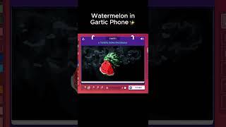 Watermelom in Gartic Phone #art  #drawing #gartic #garticphone #watermelon