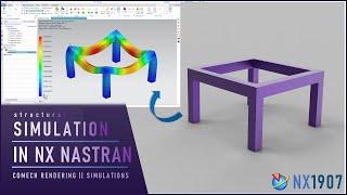 STRUCTURAL SIMULATION IN NX NASTRAN || NX SIMULATION || NX COURSE || PART-1