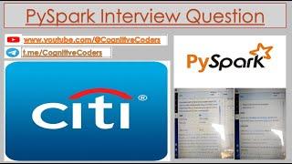 How many times each job appears within the Dataset | PySpark Interview Questions | Citi Group