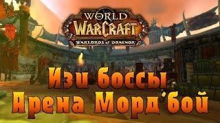 World of Warcraft. Арена Морд'бой. Изи боссы.