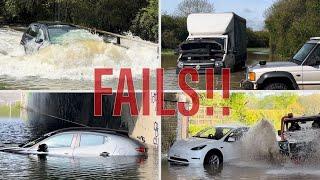 FAILS ONLY Compilation!! || Vehicles vs Floods || UK Flooding