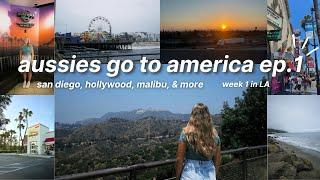 aussies go to america ep.1 || wk.1 in LA