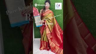 Pure kanchi Pattu Handloom Saree||LGC||To Order:9014298777#onlineshopping#pattusarees#fashion#silk
