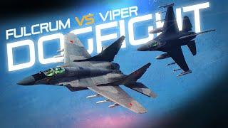 American F-16C Viper Vs Russian Mig-29 Fulcrum | DOGFIGHT | Digital Combat Simulator | DCS |