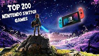 TOP 200 NINTENDO SWITCH GAMES #nintendo #nintendoswitch #nintendoswitchlite #zelda