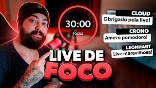 Como fazer uma live de foco! POMODORO e outras dicas!