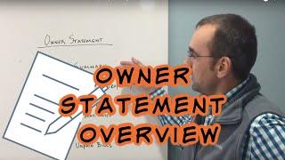 Owner Statement Overview - Access Property Management Group