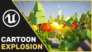 UE4 | UE5 Tutorial : Cartoon Explosion