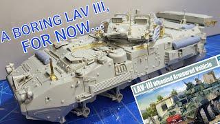 Building a Canadian LAV III with a custom twist. ( Trumpeter LAV III 1/35)