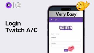 How to Login Twitch Account | Sign-In Twitch Account (2024)