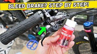 How To Bleed Brakes on Bicycle SHIMANO XT SRAM MAGURA TEKTRO