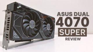 ASUS RTX 4070 SUPER DUAL OC Review | 4070S undervolting