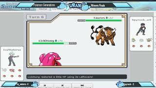 Pokemon Showdown Generations Losers Semi IcyWaterss VS Spyrook