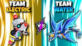 Water  Vs Electric  [ Monster Masters]