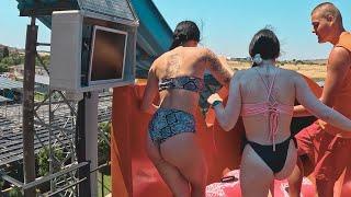 Unseen Secrets: Exploring Europe's Aquaparadise Water Park In Nessebar, Bulgaria. All Waterslides