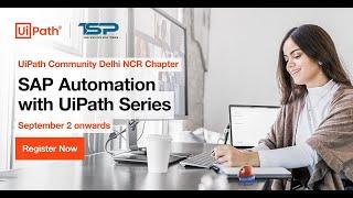 SAP GUI Automation | SAP Automation with UiPath