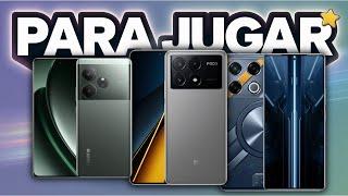 Top 5 Mejores Celulares Gama Alta Calidad-Precio para Juegos 2025 