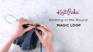 Knitting in the Round with Magic Loop Tutorial