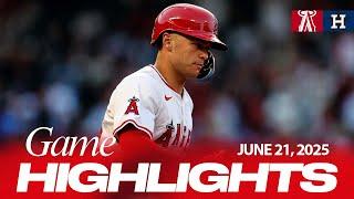 Astros vs. Angels Game Highlights (6/21/25) | MLB Highlights