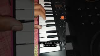 Har ghadi badal rahi hai | Shahrukh khan , Sonu nigam | Piano tutorial | Shankar ehsan loy