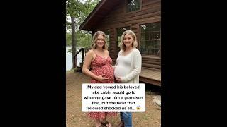 Dad’s cabin bet had a twist NOBODY saw coming  #FamilyPlotTwist #CabinStory #GirlDads