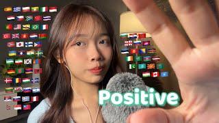 ASMR Positive Affirmations in 70 Different Languages (2 hours for sleep)