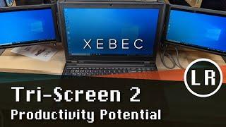 Xebec Tri Screen 2: Productivity Potential (4 Laptops Tested!)